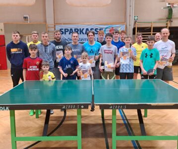 Rekord-Teilnehmerzahl bei Tischtennis-Turnier des ASKÖ