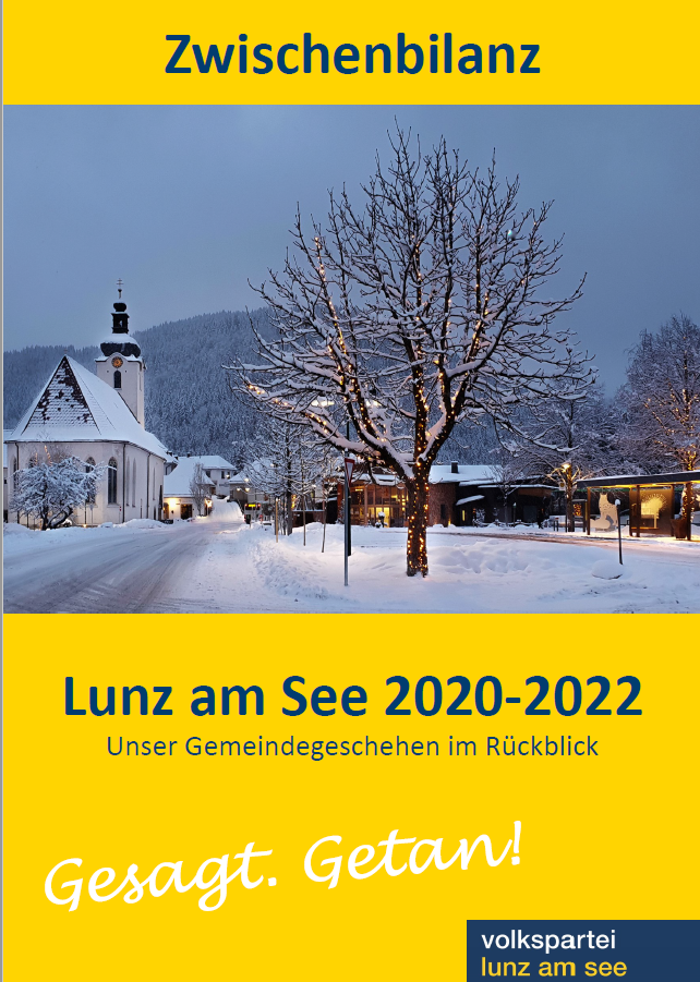 Zwischenbilanz – Lunz am See 2020-2022