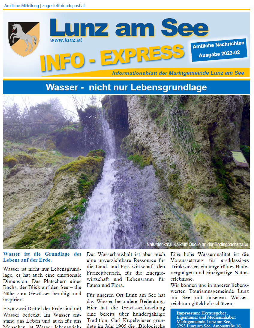 Der neue Info-Express ist da!