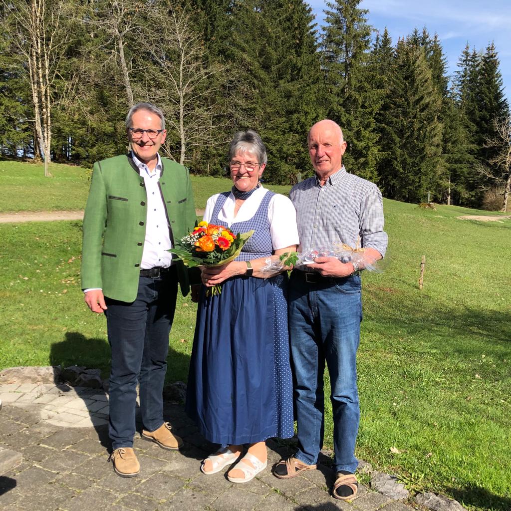 Gratulation zur Goldenen Hochzeit