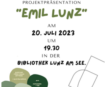 Einladung zur Info Veranstaltung zum Projekt Emil Lunz !
