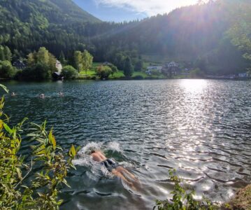 Saisonabschluss – Der See hat 17°