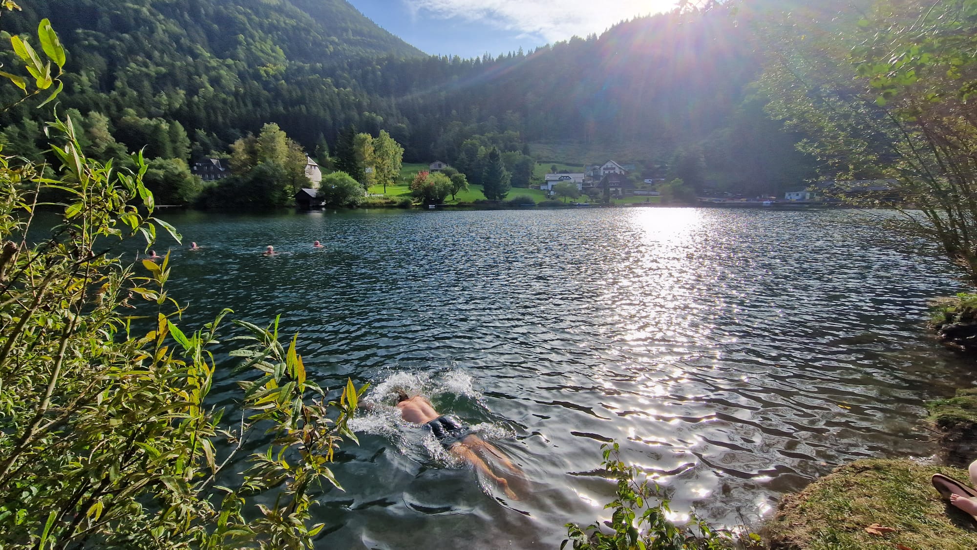 Saisonabschluss – Der See hat 17°