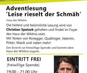 Ankündigung – Adventlesung
