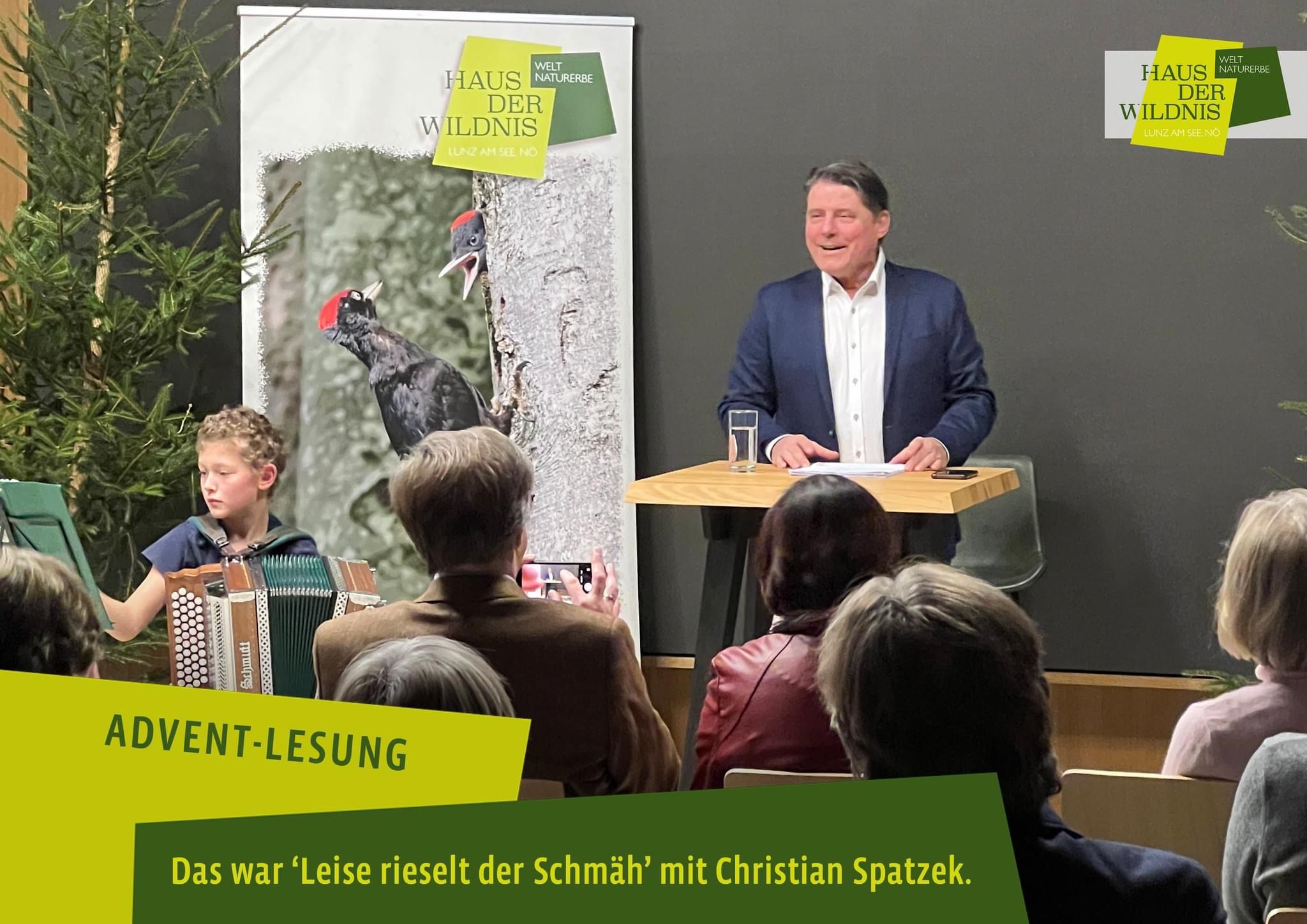 Leise rieselt der Schmäh – Christian Spatzek