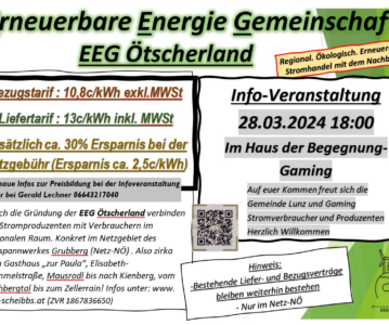 Energiegemeinschaft Info-Abend