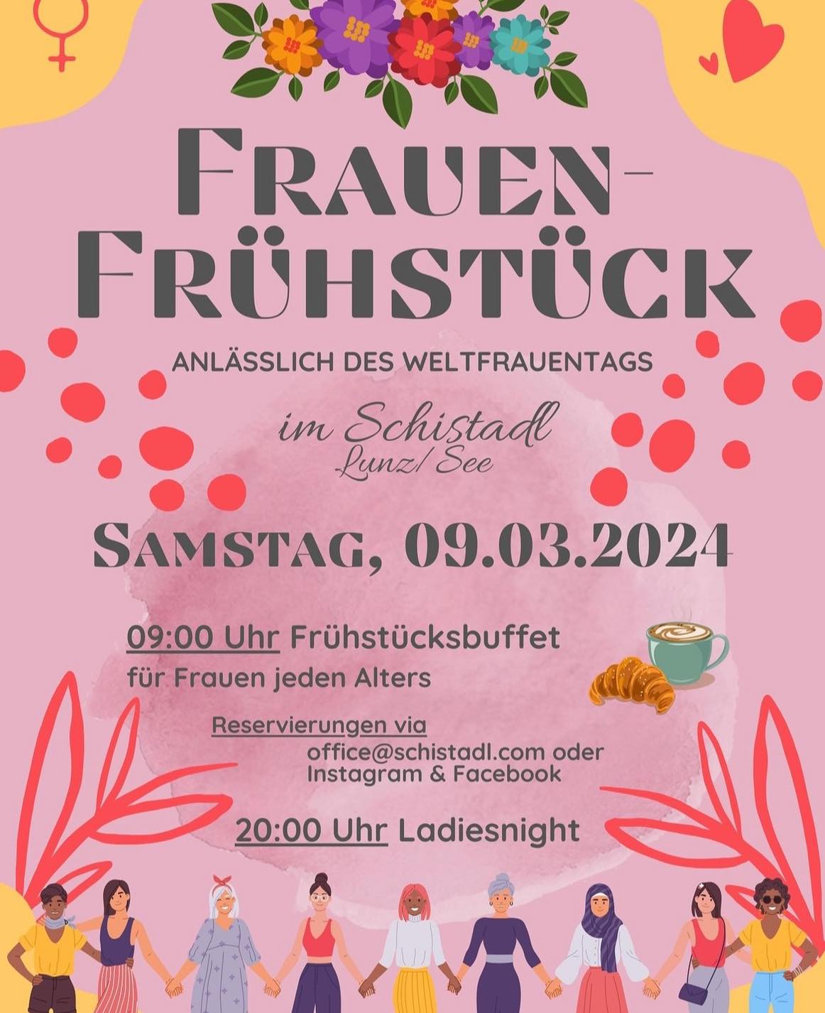 Frauenfrühstück im Schistadl