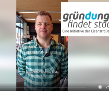 Gründung findet Stadt – Gründer vor den Vorhang