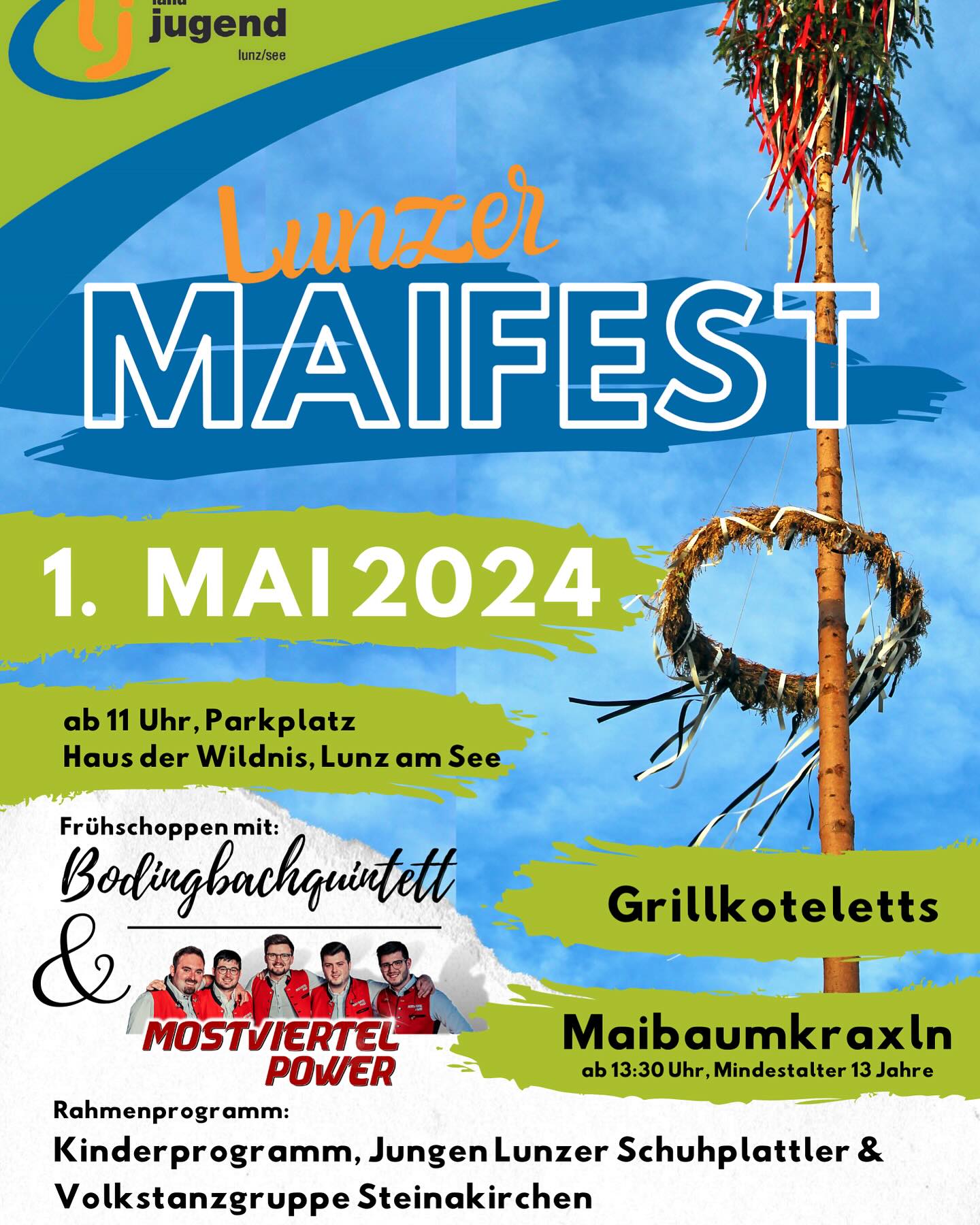 MAIFEST – Landjugend Lunz- Programm