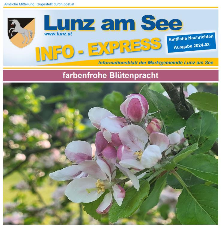 Der Info-Express ist da!