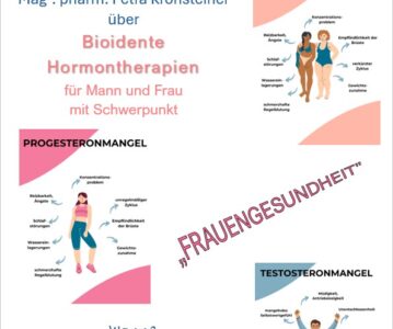 Ankündigung: Vortrag Bioidente Hormontherapien
