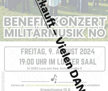 EMIL Benefizkonzert – Ausverkauft!