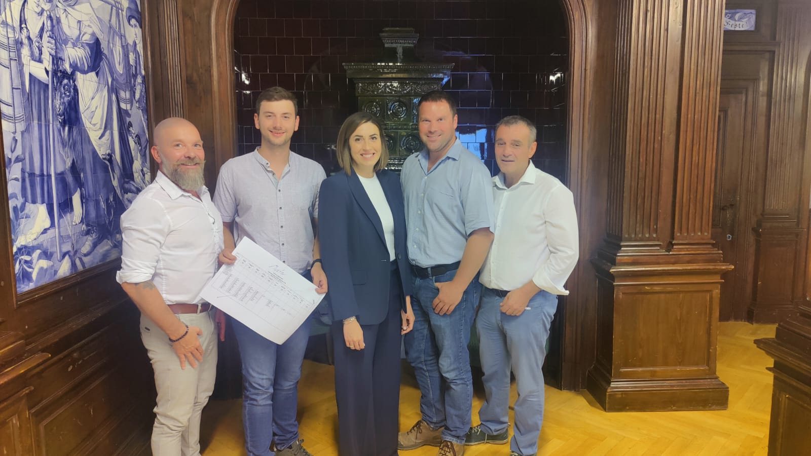 Besuch der Bezirkskandidaten zur Nationalratswahl! 🗳️🤝