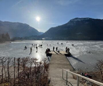 Traumhafte Bedingungen am Lunzer See