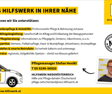 DAS HILFSWERK IN UNSERER NÄHE