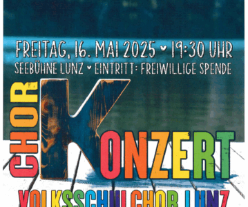 Konzert auf der Seebühne – VS Chor & Männerchor