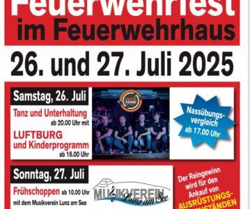 Feuerwehrfest in Lunz am See