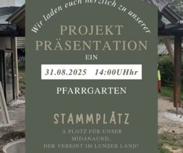 Ankündigung Gospelmesse und Projektmarathon