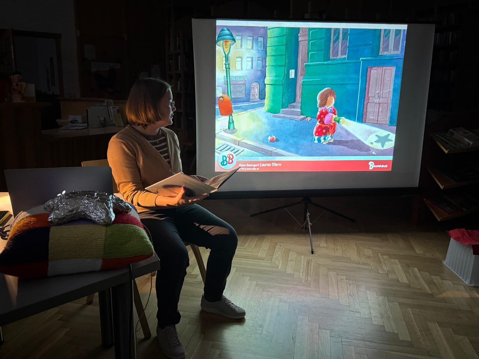 Bilderbuchkino in der Lunzer Bibliothek