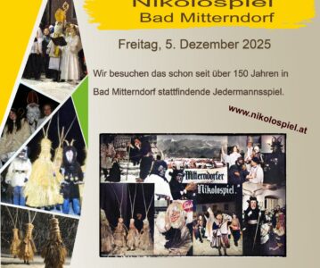 Ausflug zum Nikolospiel Bad Mitterndorf