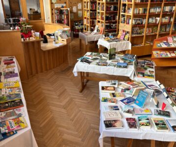Ankündigung: Buchausstellung in der Bibliothek
