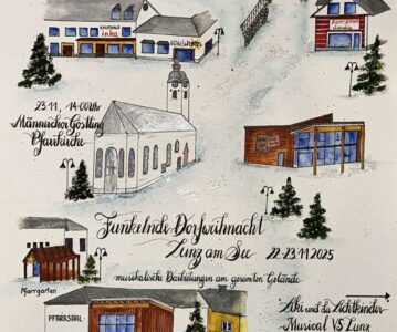 Die Vorbereitungen laufen auf Hochtouren – Funkelnde Dorfweihnacht