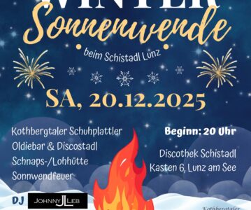 Ankündigung: Wintersonnenwende im Schistadl