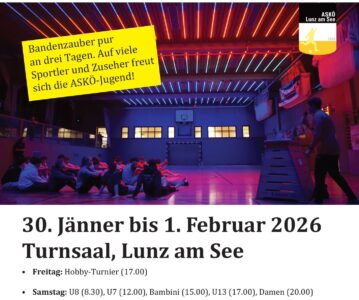 Ankündigung 13. ASKÖ-Hallenmasters