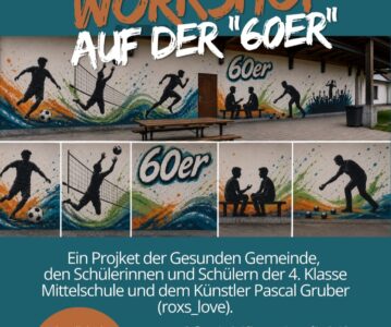 Gesunde Gemeinde: Street-Art Workshop auf der „60er“