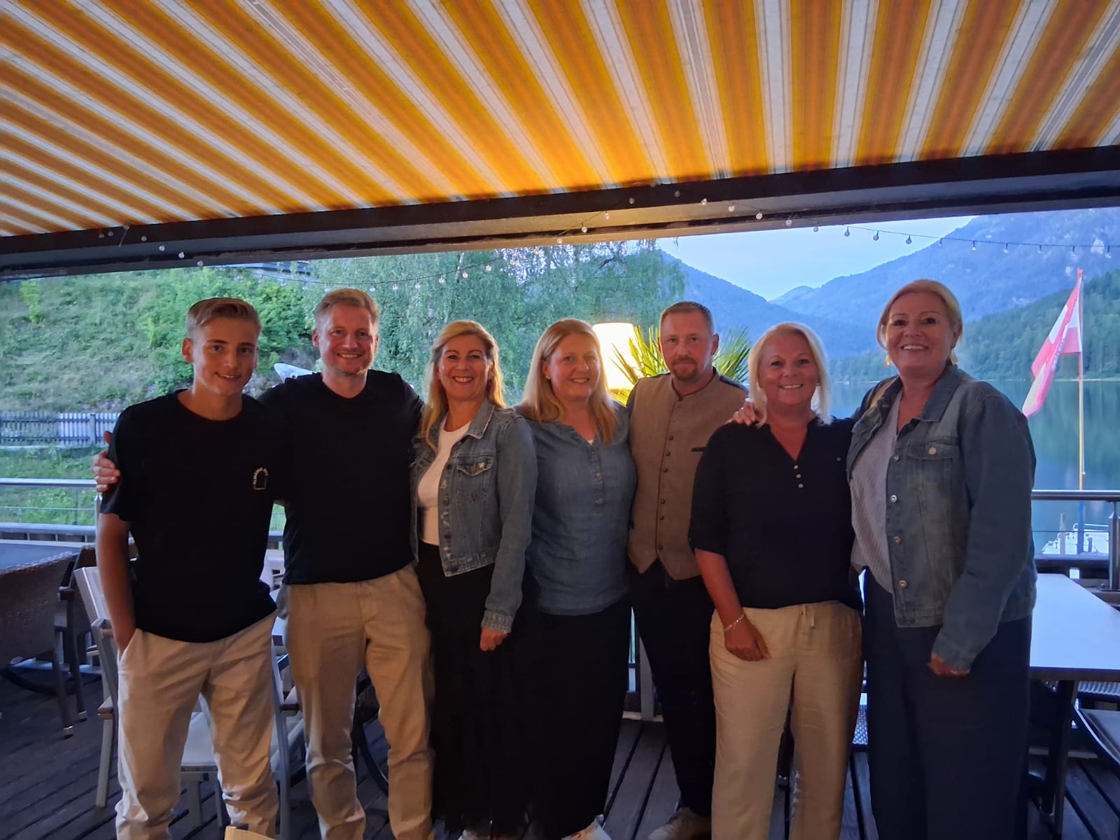 Dankeschön-Abendessen auf der Seeterrasse – Kantinenteam ASKÖ