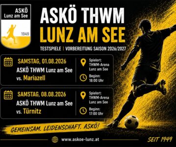Ankündigung: Testspiel ASKÖ THWM Lunz am See