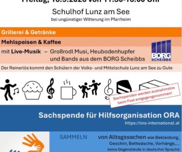 Ankündigung: Schulfest mit Herz