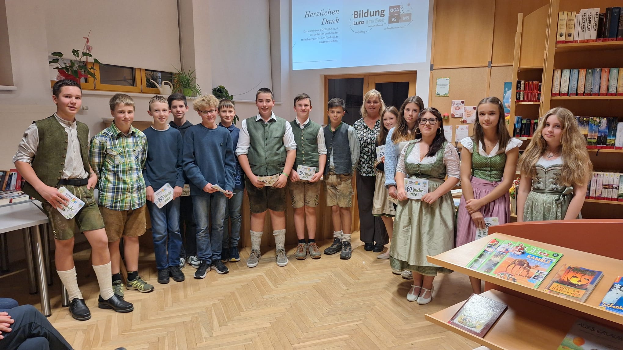 Berufsorientierung-Präsentationen in der Mittelschule