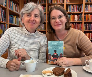 Erstes Büchercafé in der Lunzer Bibliothek