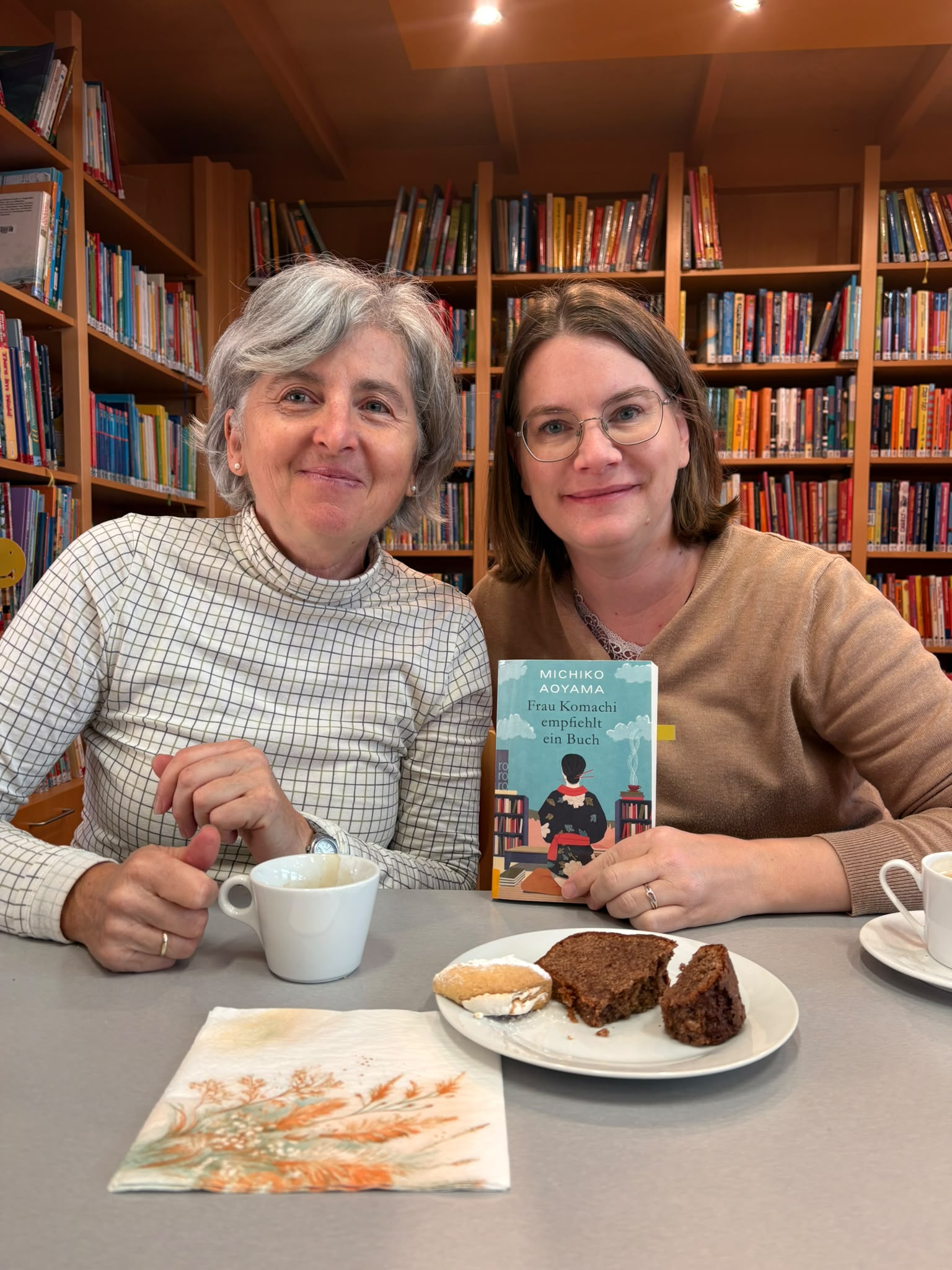 Erstes Büchercafé in der Lunzer Bibliothek