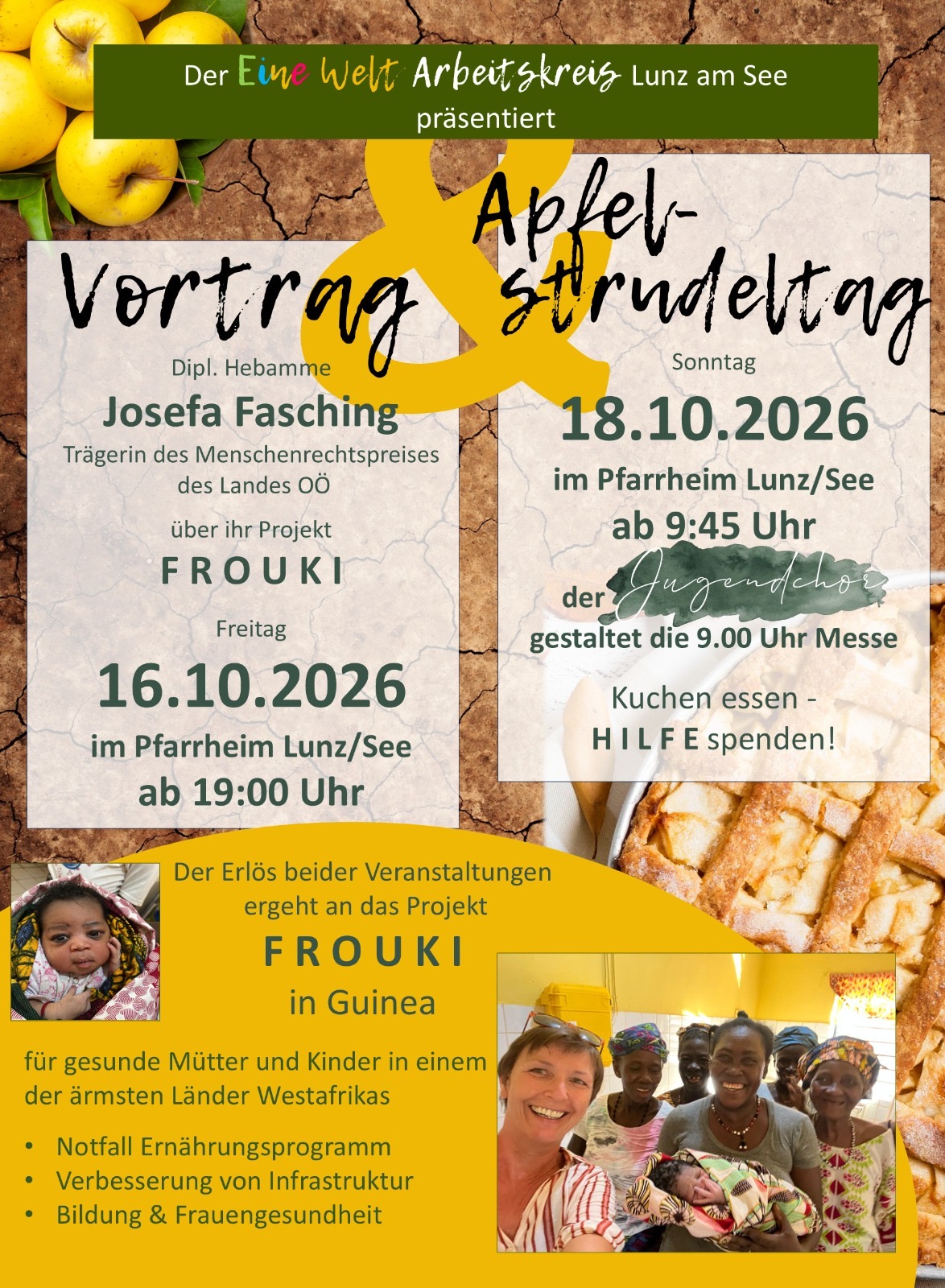 Apfelstrudeltag – Eine Welt Arbeitskreis