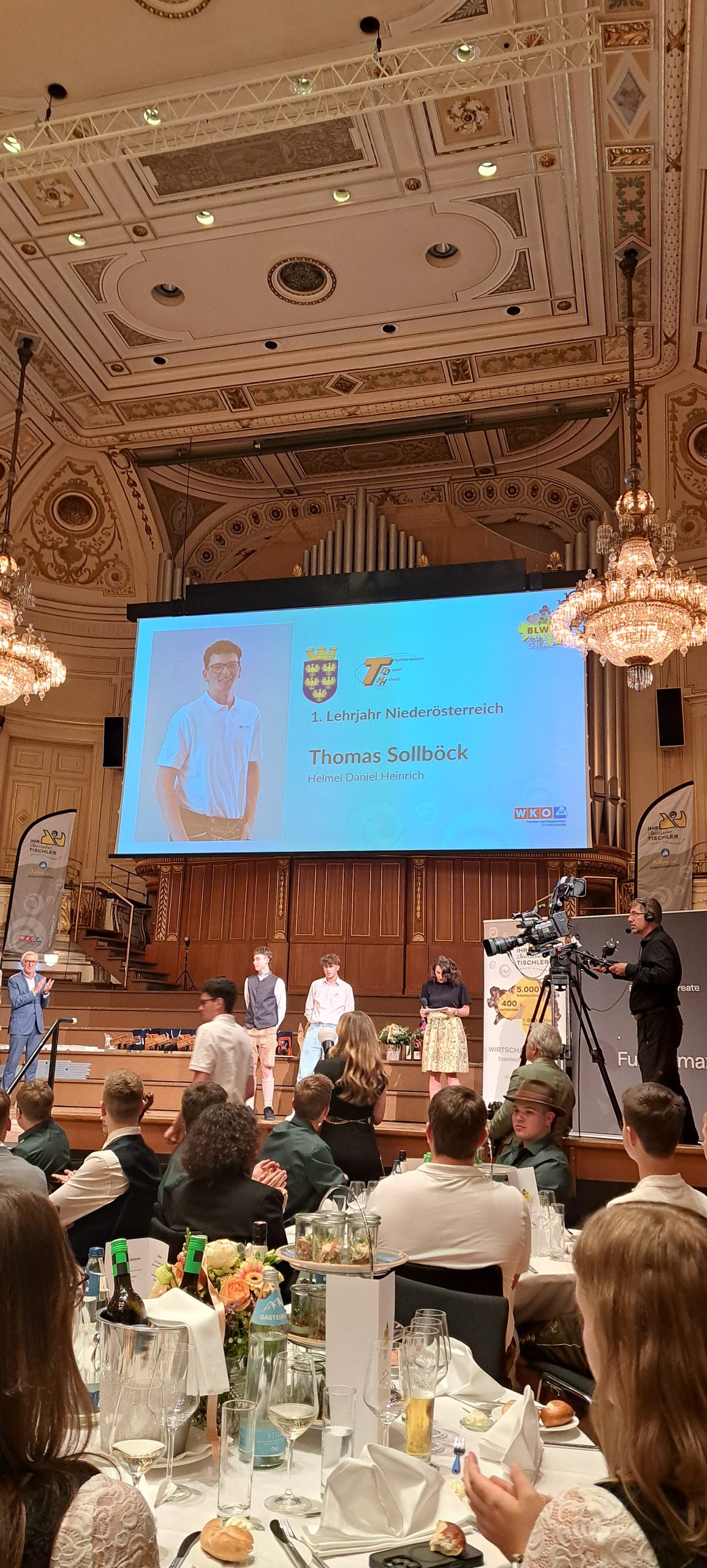 Tolle Erfolge für Lehrling Thomas Sollböck