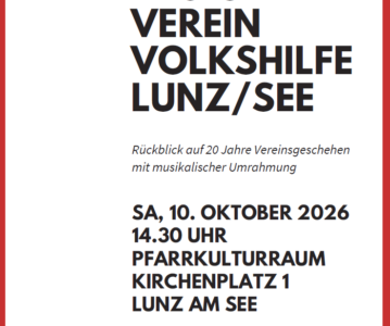 20 Jahre Regionalverein Volkshilfe Lunz am See